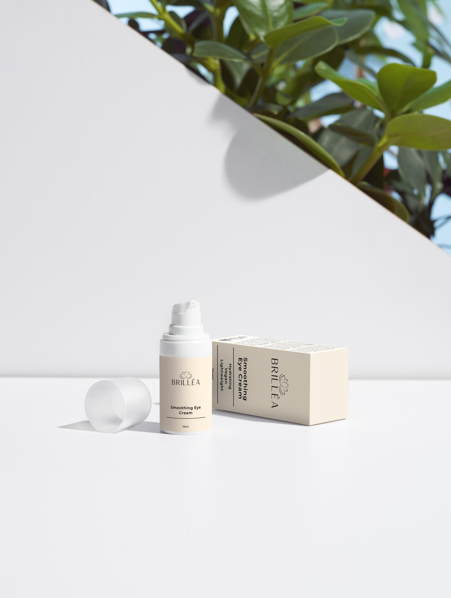 Glättende Augencreme | Smoothing Eye Cream - 15ml - Brilléa (9082390053188)