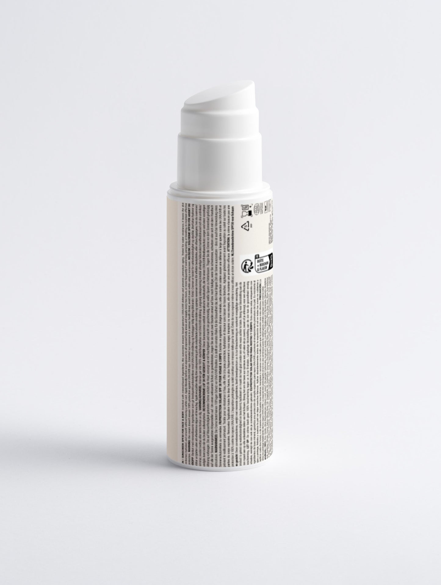 Mineralischer Sonnenschutz SPF30, ungetönt - 150ml (15198941086020)