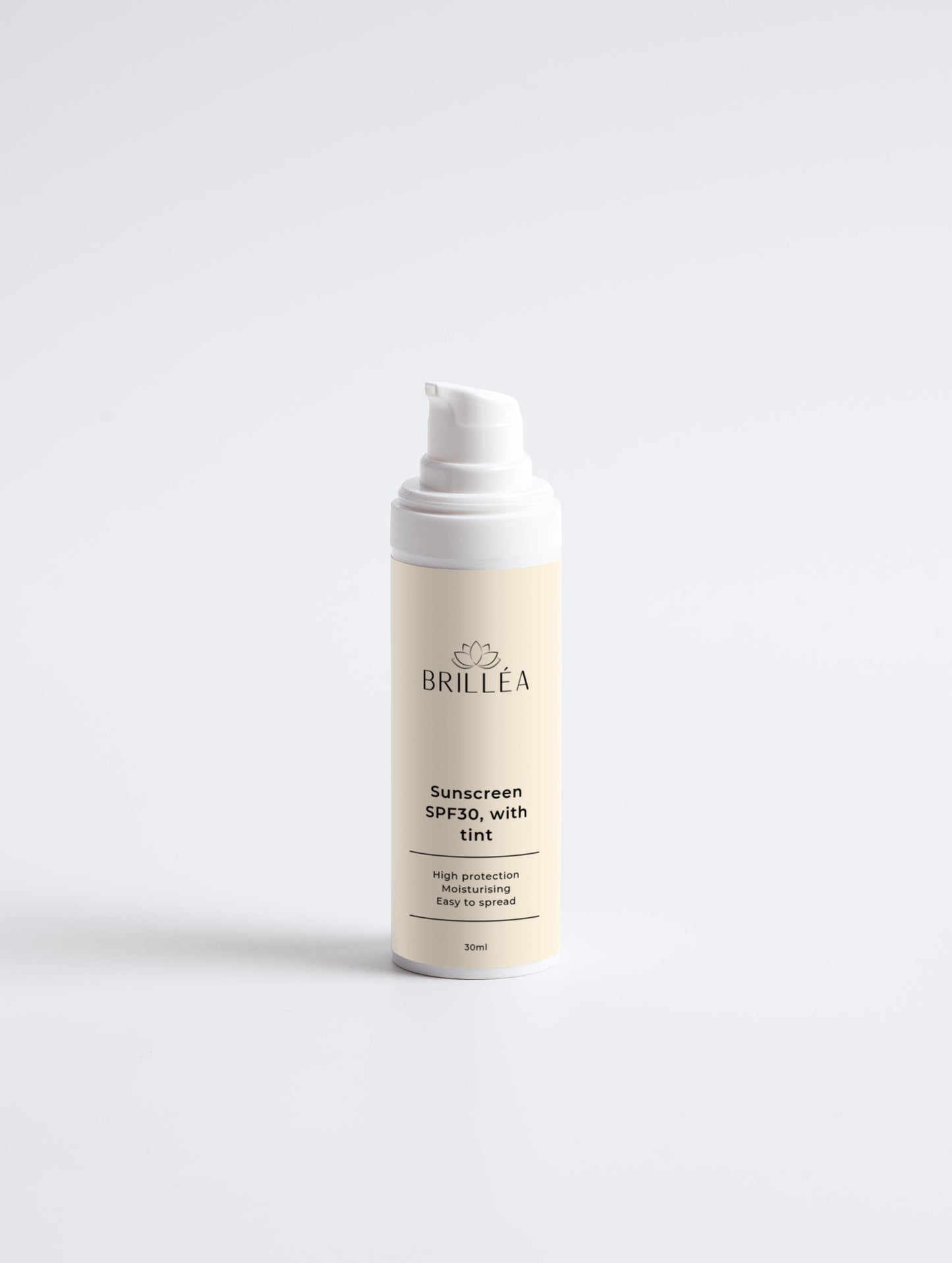 Sonnencreme SPF30, mit Tönung - 30ml - Brilléa (9087490359620)