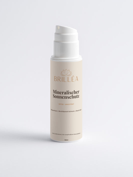Mineralischer Sonnenschutz SPF30, ungetönt - 150ml (15198941086020) (15173032575300) (14833186963780)