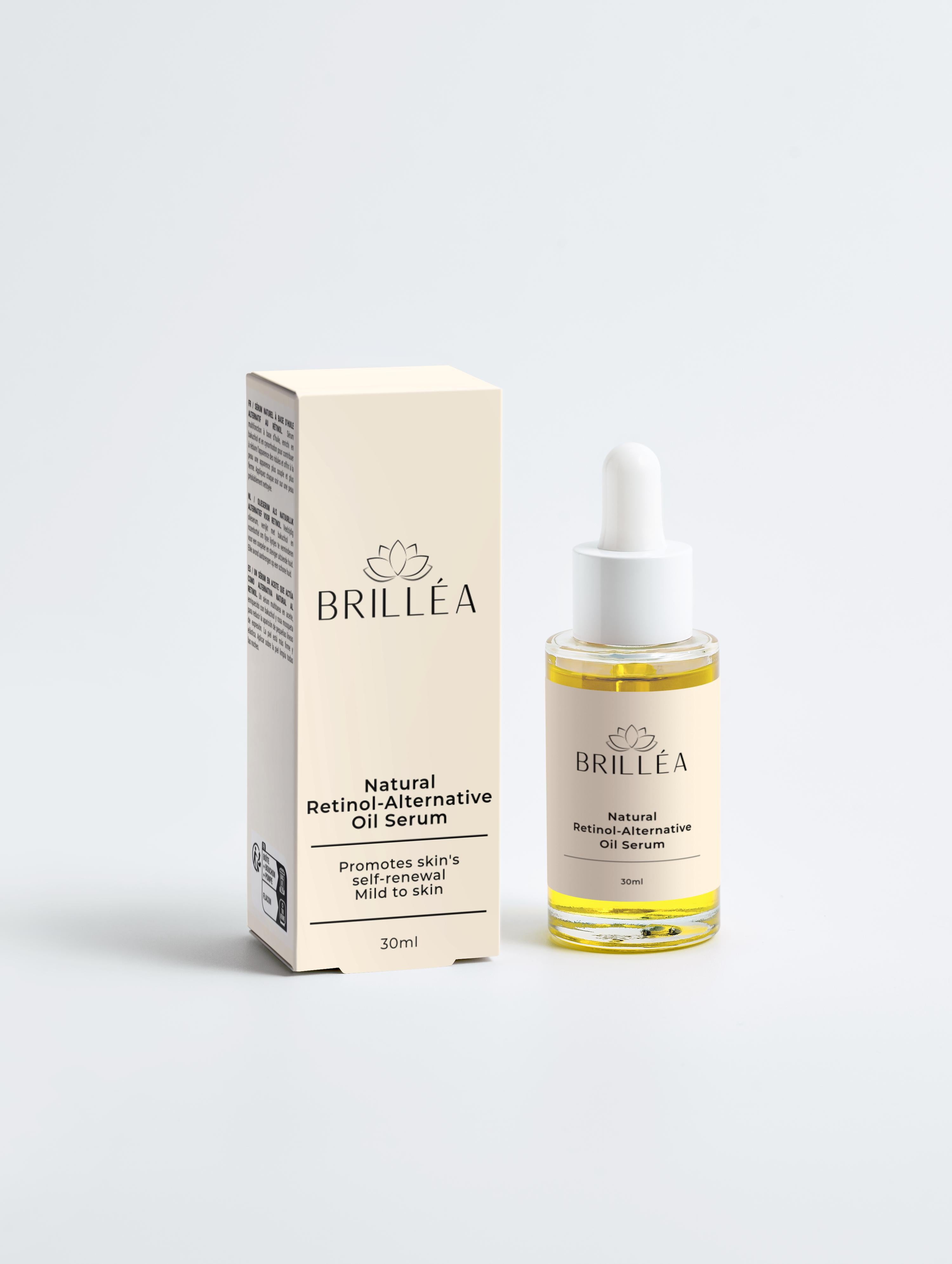 Natural Retinol-Alternative Oil Serum - 30ml - Brilléa (9082399850820)