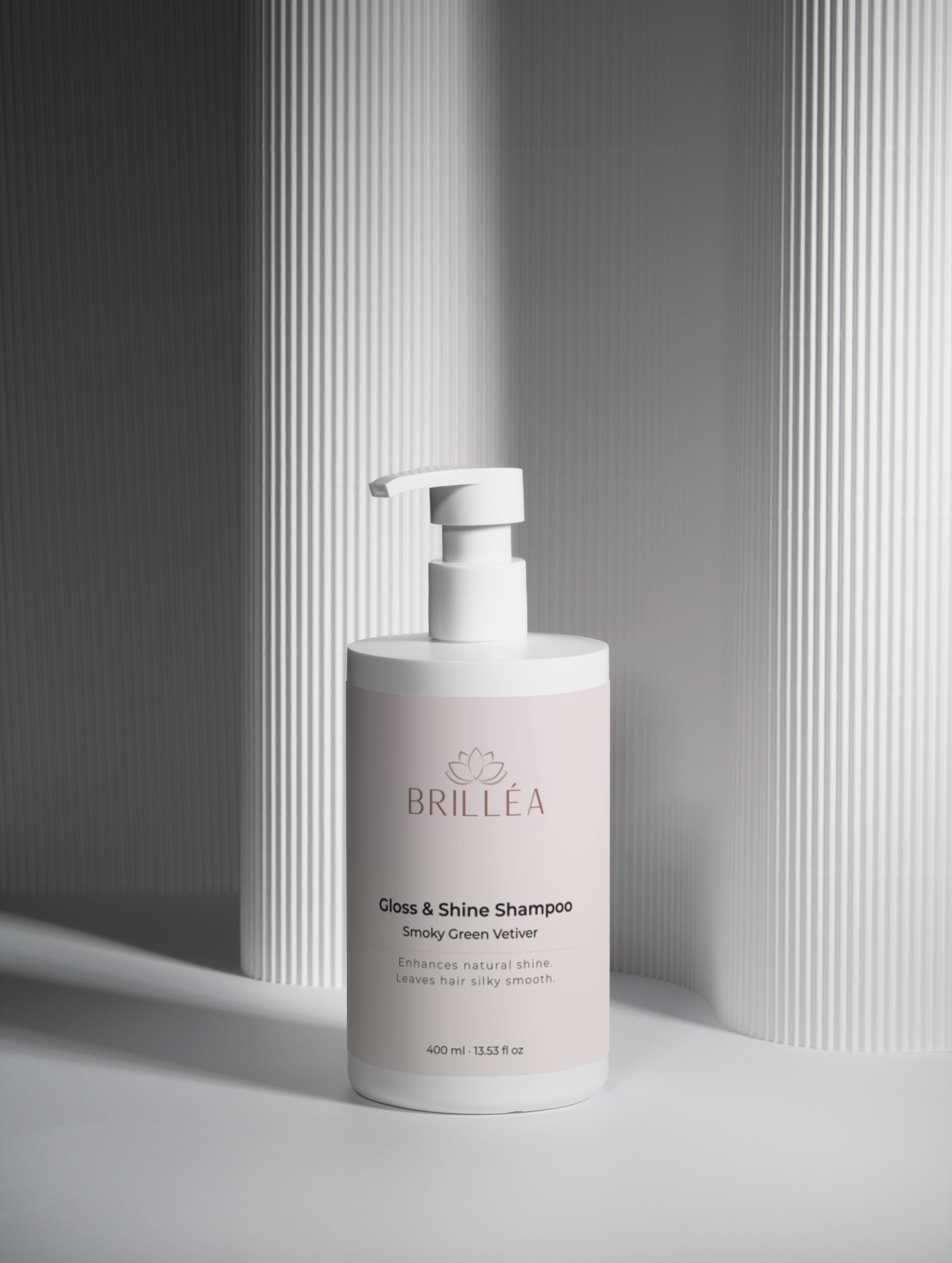 Gloss Shampoo Vetiver | Glanz Shampoo Grüner Vetiver - 400ml - Brilléa