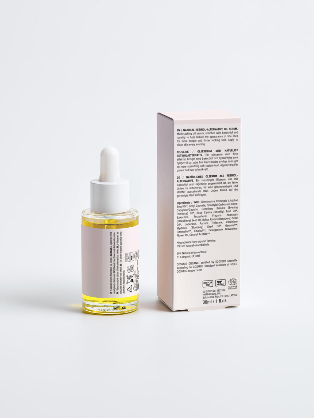 Natural Retinol-Alternative Oil Serum - 30ml - Brilléa