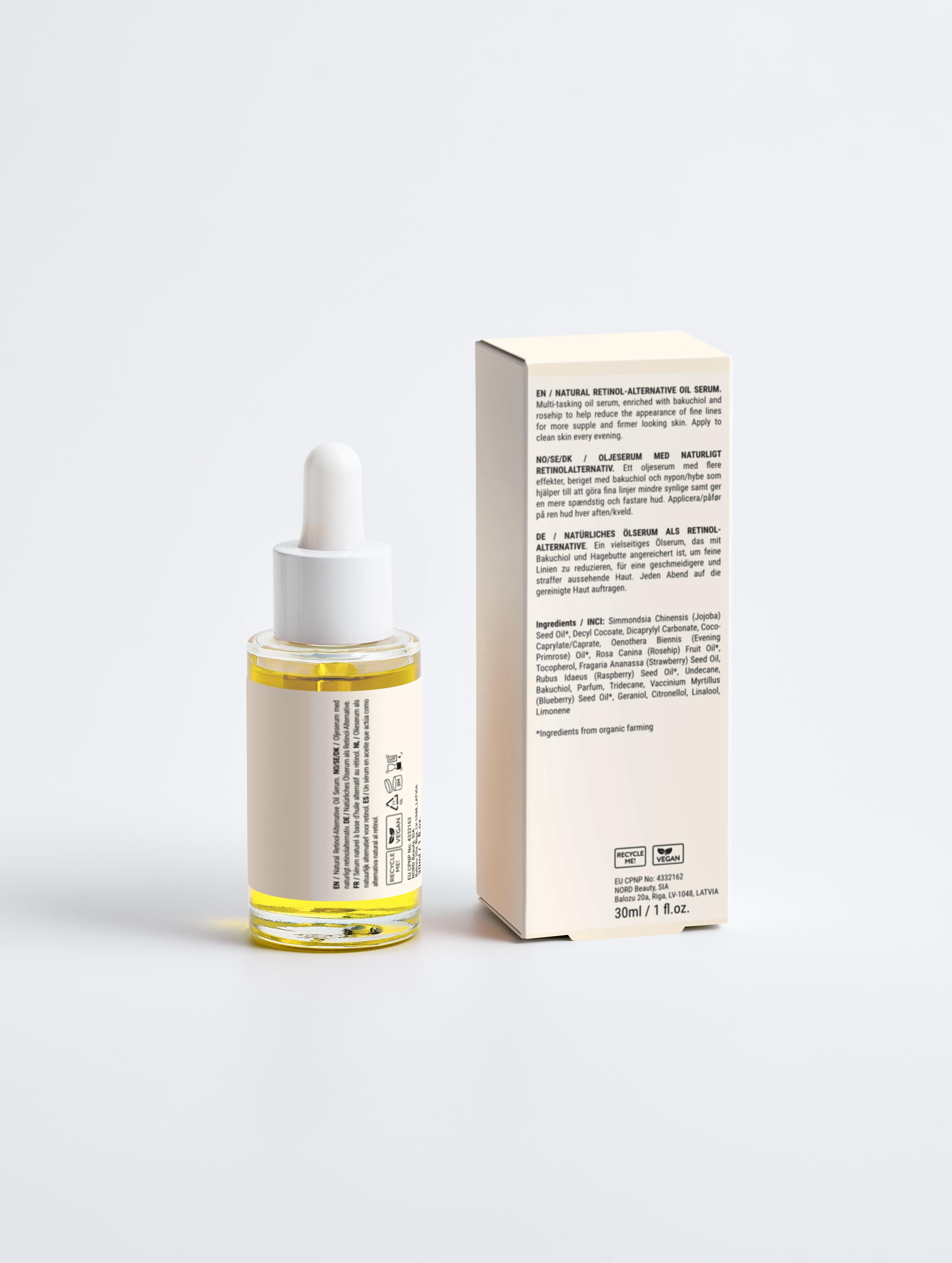 Natural Retinol-Alternative Oil Serum - 30ml - Brilléa (9082399850820)